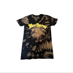 Pink Dolphin Bleach Tie Dye Size Small